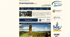 Desktop Screenshot of pfaffenstein.com